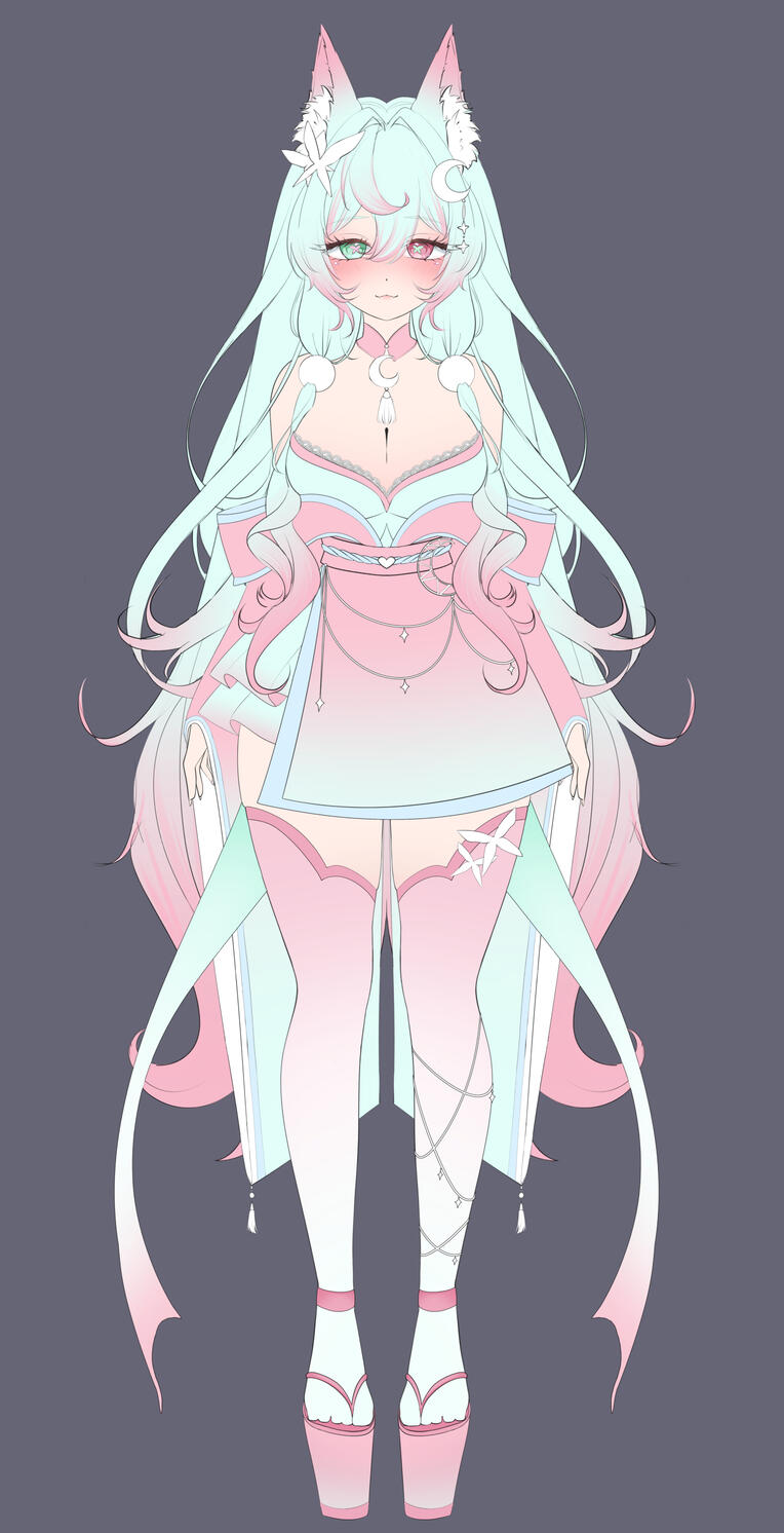 Model wip for Fauxie